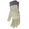 Boss Women's Guard Split Cowhide Leather Palm Work Gloves, Extended