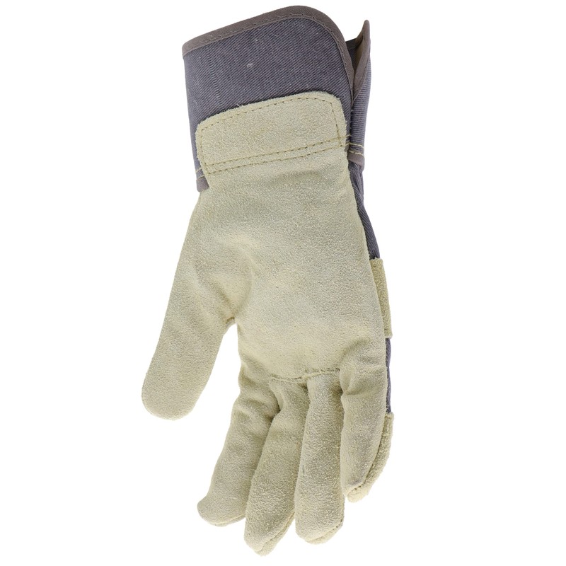Boss Women's Guard Split Cowhide Leather Palm Work Gloves, Extended