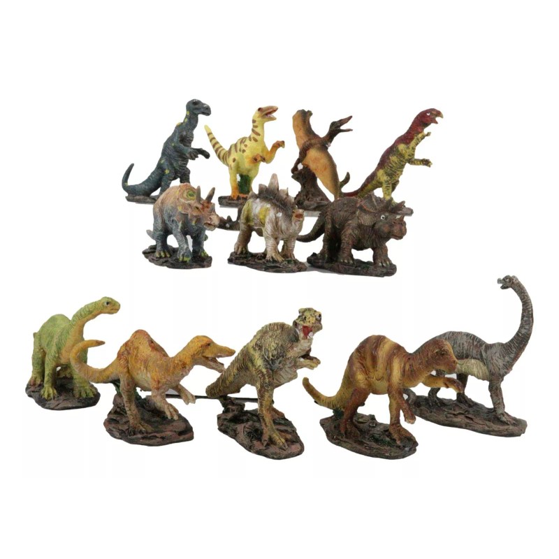 Ebros Gift Educational Prehistoric Dinosaur Miniature Figurines Collection Set of