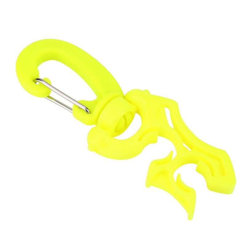 Diving Hose Clip Holder Premium Plastic 2 Hoses Adjustable Stable