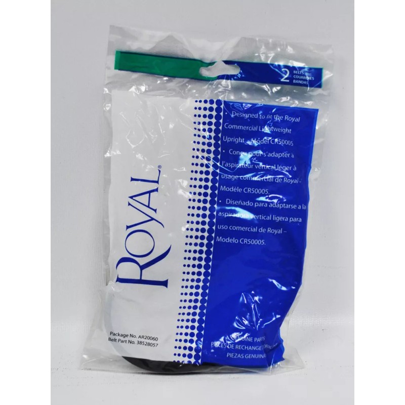 Royal Commercial CR50005 Upright Vacuum Belts 38528057