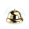 TOYANDONA Call Bell Metal Anti- Rust Ringing Service Bell Desk