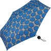 pierre cardin Petito Dots & Circles Pocket Umbrella, Stongblue