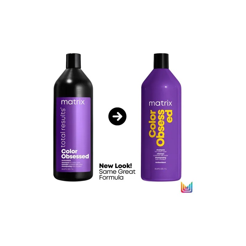 Matrix Color Obssesed Shampoo 1 Lt Acondicionador 1 Lt