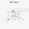 iSinbox Project Mount, Mini Projector Stand White Universal Ceiling Mount