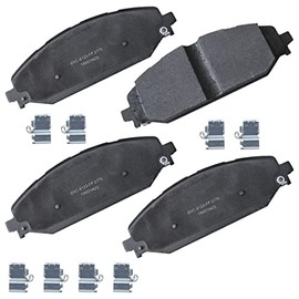 Bendix Premium SBC2179 Ceramic Front Brake Pads for Jeep Grand Wagoneer 2024-2022, Grand Wagoneer L 2024-2023, Wagoneer 2024-2022, Wagoneer L 2024-2023, Ram 1500 2024-2019