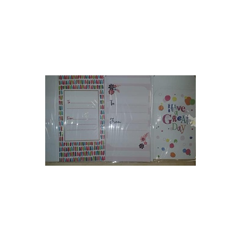 Pack of 6 Money Wallets for Cash Voucher Gifts in