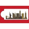 New York City Detailed Skyline Cake Stencil Side C1000 by