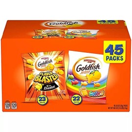 Pepperidge Farm, Goldfish, Crackers, 44.9 oz, Variety Pack, Box, Snack Packs,