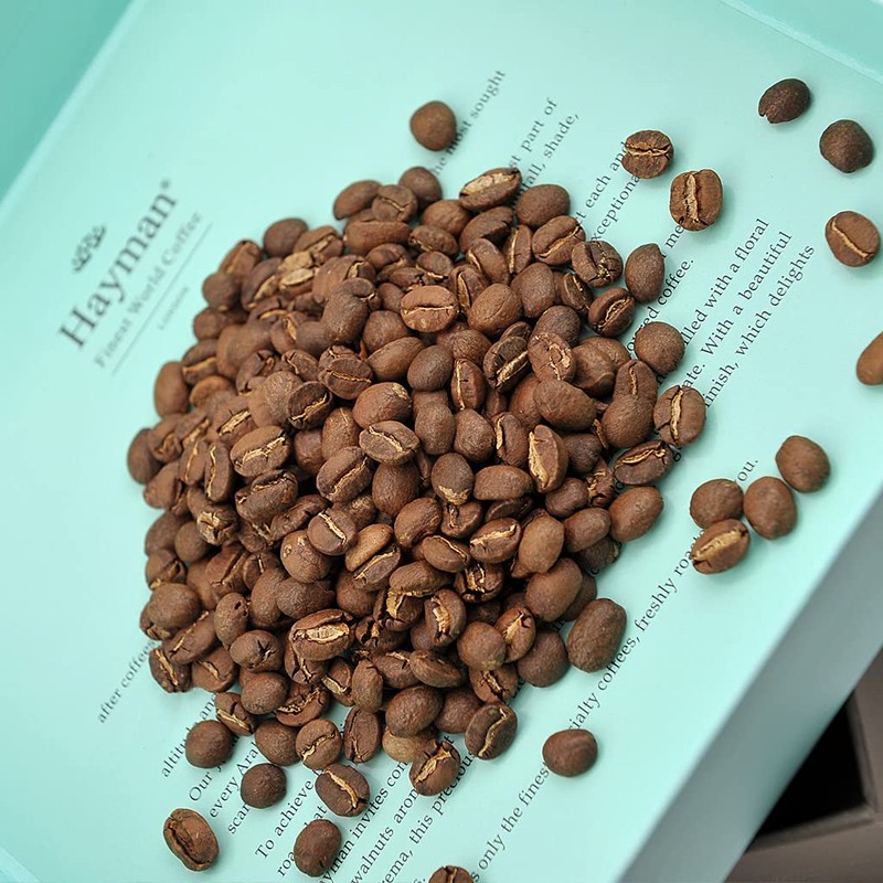 Hayman, 100% Panama Geisha Coffee Beans, Whole Bean, Medium Roast,