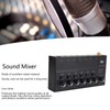 Sound Mixer Ultra Compact Metal Low Noise 6 Channel Stereo