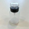 Pump Dispenser Remover Cleansing Empty Bottle 200ml Translucent 4ea