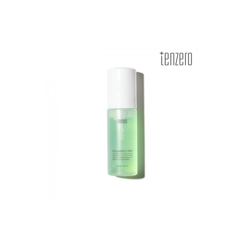 South Korea TenZero Cica Bubble Toner 140ml / TenZero Cica