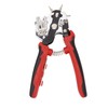 Leather Hole Punch with 6 Holes 360 Degree Rotating Adjustment