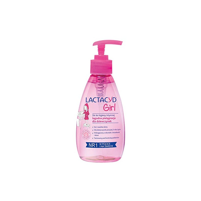 Lactacyd Girl Gel for Intimate Hygiene, Gentle Care for Girls