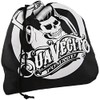 Suavecito Capa de aseo para barba, color negro, reutilizable, fácil