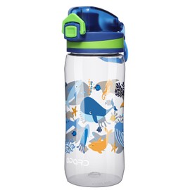 Opard 500 ml Children's Drinking Bottle, with Leak-proof Flip-Top Lid, Reusable BPA-Free Tritan for School and Travel