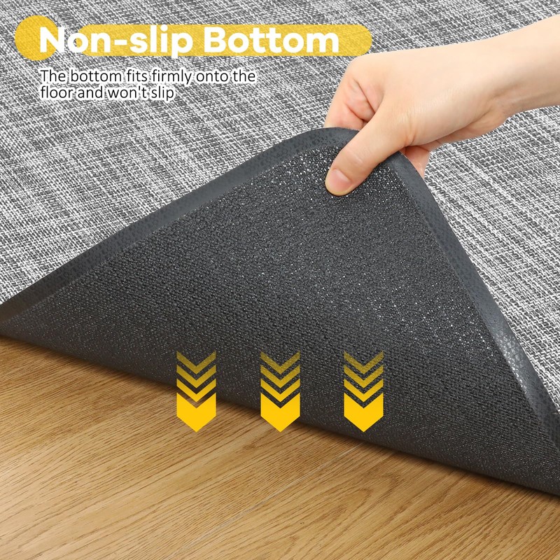 BesWin Large Office Chair Mat for Hardwood Floor, 48" x