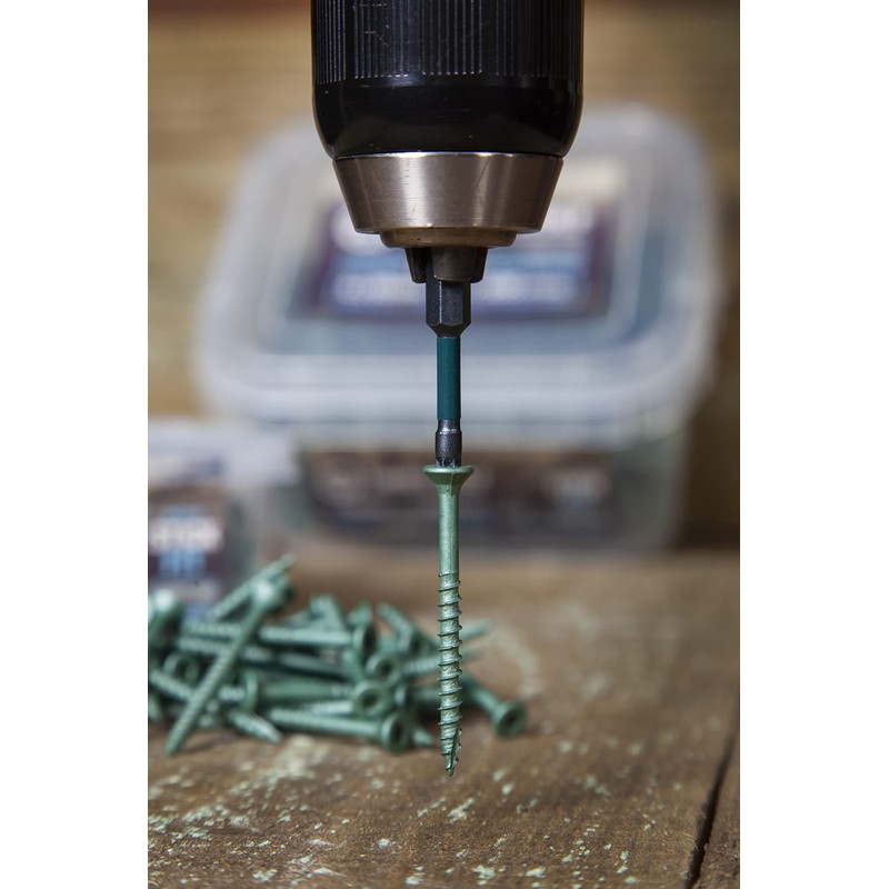 Timber Wolf Exterior Woodscrews - 4.0 x 40mm - Tub