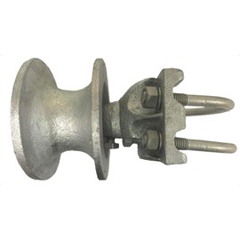 Mini Cantilevered Gate Rollers, Cantilevered Rollers,Mini Rolling Cantilever Slide Gate Mini Roller Hardware, for 2-3/8" Post, 1-5/8" Chain Link Fence Gate Frame