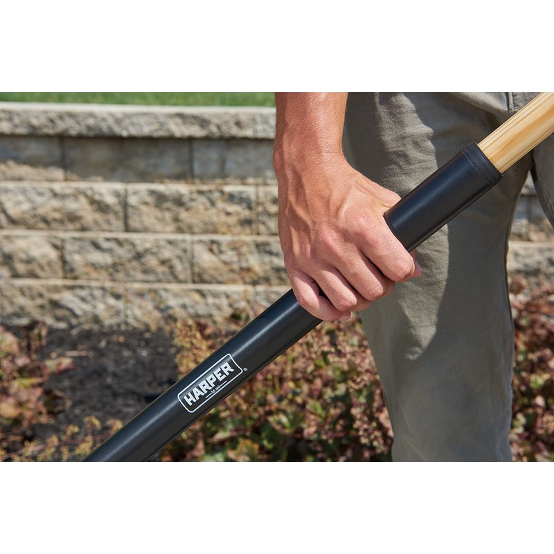 Harper 24 Inch Push Broom with Stiff Bristles, Premium Heavy