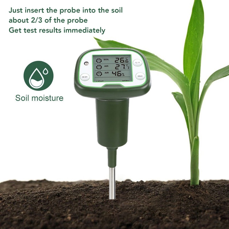 Plant Tester Accurate Measurement Data Lock Portable Soil Moisture Meter