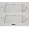 Clear Rocker Switch Plate Cover Guard 2 Pack - Keeps