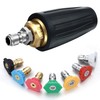 Mudder 4000 Psi Pressure Washer Rotating Turbo Nozzle 4.0 Gpm