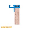 POWERTEC 71131 Aluminum Double T-Track Fence Cap Kit, Right to