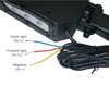 Aluminum UTV Side Mirrors With Led Rock Lights, Left Right