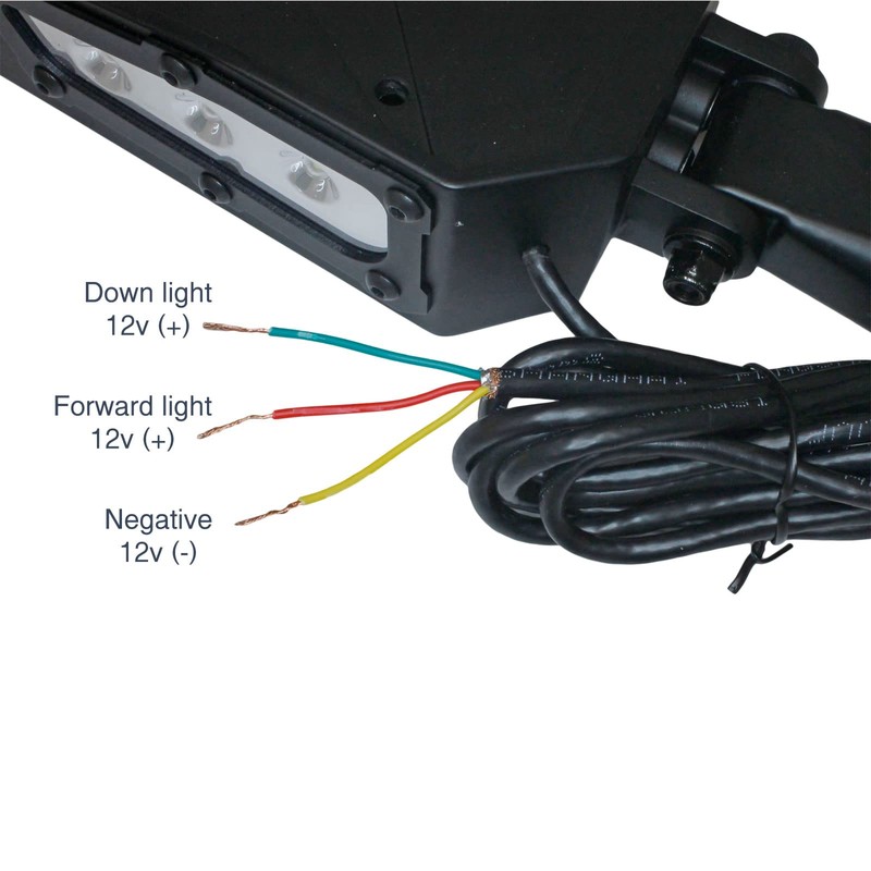 Aluminum UTV Side Mirrors With Led Rock Lights, Left Right