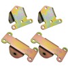 4PC SBC BBC Solid Motor Engine Mount Combo Fits 1973-1990