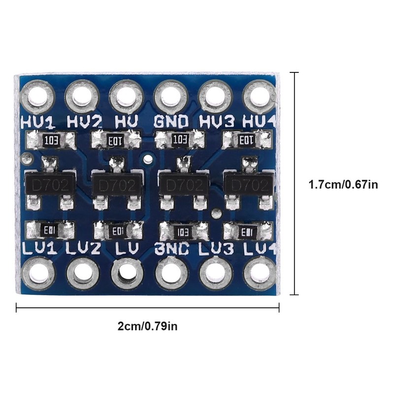 4 Channel IIC I2C Logic Level Converter Logic Level Shifter