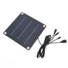 10W Solar Panel Powered Fan 8inch USB Portable Solar Panel