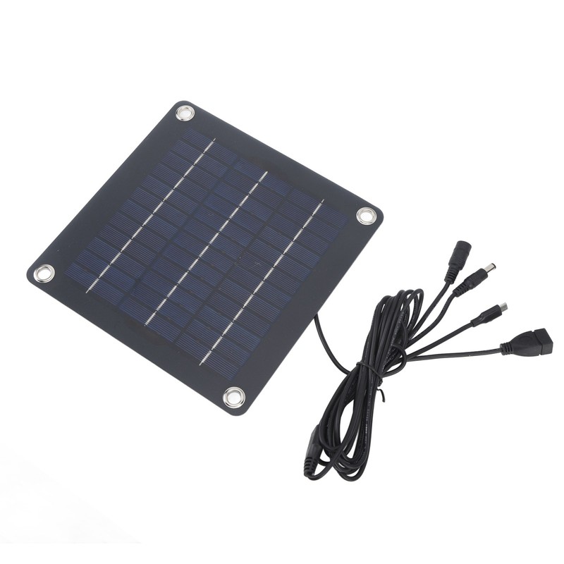 10W Solar Panel Powered Fan 8inch USB Portable Solar Panel