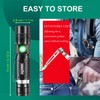 wowlite Flashlight Rechargeable, Super Bright Pocket LED Flashlights with 4
