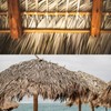16.5ft Tiki Straw Roof Thatch-Mexican Style Artificial Palm Thatch Rolls