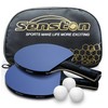 Senston Professional Table Tennis Rabbit, Table Tennis Balles, 2 Table