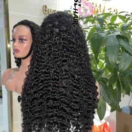 180% 200% Density Raw Cuticle Aligned Pre Plucked HD 2x6 13x6 5x5 9x6 Wigs Human Hair Lace Front Glueless 100% Human Hair Wigsstyle: Burmese curly, stretched length: 12 inches, Lace Size: 4x4