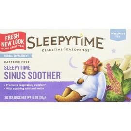 Celestial Seasonings Wellness Tea, Sinus Soother, 20-count (Pack of 2)