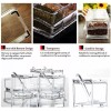 SANBREVE 4 Piezas Especieros Salsera Organizador Azucarero Cocina