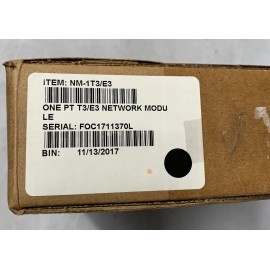 Cisco NM-1T3/E3 Network Module Data Sheet