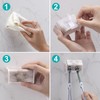 PARKMANI 2 PCS Toothbrush Holders Wall Mounted with Cover, Electric