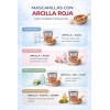 Arcilla Roja 1 Kg Barro Natural Para Mascarilla Facial Todo
