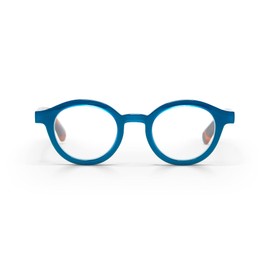 eyebobs TV Party Narrow Premium Readers for Women and Men | Round Eye Glasses