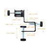 Asixxsix Drawer Front Installation Clamps, Carbon Steel Cabinet Hardware Jigs