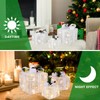 Christmas Lighted Gift Boxes Decorations,Set of 3 Christmas Lighted Gift