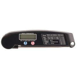 LCD Digital Food Meat Thermometer with Foldable Probe Kitchen Cooking BBQ Grill Temp Tester
