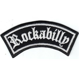 ROCKABILLY Rider Rankpatch Rocker Motorbike Motorcycleclub MC Iron on Patch Badge