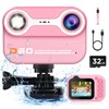 Kids Waterproof Camera, Kids Camera 2.4'' HD 1080P Birthday Gifts